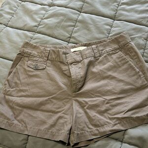 LOFT SHORTS. Brown. Size 12. Barely worn. 3 1/2” inseam.